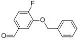 3-(苄氧基)-4-氟苯甲醛结构式_103438-91-1结构式