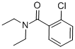 2-氯-N,N-二乙基苯甲酰胺结构式_10345-79-6结构式