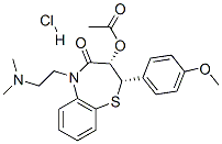 Diltiazem hydrochlorideStructure,103532-26-9Structure Diltiazem hydrochloride Structure,103532-26-9Structure
