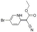 2-(5-溴吡啶-2-基)-2-氰基乙酸乙酯结构式_103590-10-9结构式