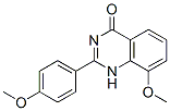 (9ci)-8-甲氧基-2-(4-甲氧基苯基)-4(1H)-喹唑啉酮结构式_1036-50-6结构式 (9ci)-8-甲氧基-2-(4-甲氧基苯基)-4(1H)-喹唑啉酮结构式_1036-50-6结构式