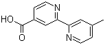 4-甲基-2,2-联吡啶-4-羧酸结构式_103946-54-9结构式