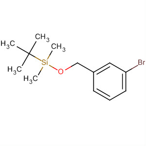 1-溴-3-(叔丁基二甲基甲硅烷基氧基甲基)苯结构式_103978-12-7结构式
