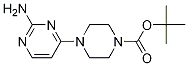 Tert-butyl 4-(2-aminopyrimidin-4-yl)piperazine-1-carboxylateStructure,1041054-20-9Structure Tert-butyl 4-(2-aminopyrimidin-4-yl)piperazine-1-carboxylate Structure,1041054-20-9Structure