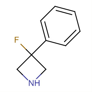 3-氟-3-苯基氮杂丁烷盐酸盐结构式_104223-56-5结构式