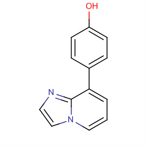 4-咪唑并[1,2-a]吡啶-8-基苯酚结构式_104271-34-3结构式