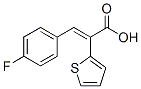 3-(4-氟苯基)-2-噻吩-2-丙烯酸结构式_104314-04-7结构式