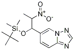 6-(1-((叔丁基二甲基甲硅烷基)氧基)-2-硝基丙基)-[1,2,4]噻唑并[1,5-a]吡啶结构式_1043907-95-4结构式