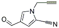(9ci)-4-甲酰基-1-(2-丙炔)-1H-吡咯-2-甲腈结构式_104501-05-5结构式