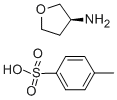 (S)-3-氨基四氢呋喃结构式_104530-79-2结构式