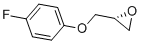 (R)-2-((4-氟苯氧基)甲基)环氧乙烷结构式_104605-97-2结构式