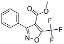 (9ci)-3-苯基-5-(三氟甲基)-4-异噁唑羧酸甲酯结构式_104721-33-7结构式