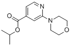 2-吗啉吡啶-4-羧酸异丙酯结构式_1047724-23-1结构式