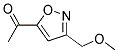 (9ci)-1-[3-(甲氧基甲基)-5-异噁唑基]-乙酮结构式_104776-71-8结构式