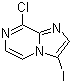 8-氯-3-碘-咪唑并[1,2-a]吡嗪结构式_1049677-32-8结构式