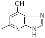 (6ci,9ci)-5-甲基-1H-咪唑并[4,5-b]吡啶-7-醇结构式_105176-21-4结构式