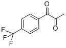 1-[4-(三氟甲基)苯基]丙烷-1,2-二酮结构式_10557-13-8结构式