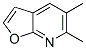 (9ci)-5,6-二甲基-呋喃并[2,3-b]吡啶结构式_105783-88-8结构式