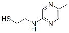 (9ci)-2-[(5-甲基吡嗪)氨基]-乙烷硫醇结构式_105954-48-1结构式