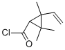 (9ci)-2-乙烯-2,3,3-三甲基-环丙烷羰酰氯结构式_105955-14-4结构式