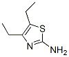 2-Thiazolamine, 4,5-diethyl-Structure,105955-86-0Structure 2-Thiazolamine, 4,5-diethyl- Structure,105955-86-0Structure