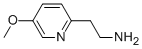 2-(5-Methoxypyridin-2-yl)ethanamineStructure,1060801-81-1Structure 2-(5-Methoxypyridin-2-yl)ethanamine Structure,1060801-81-1Structure