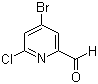 4-溴-6-氯-2-吡啶甲醛结构式_1060811-63-3结构式