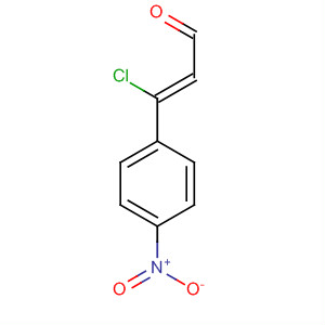 (Z)-3-氯-3-(4-硝基苯基)丙烯醛结构式_106098-23-1结构式