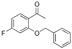 1-(2-(苄氧基)-4-氟苯基)乙酮结构式_106245-03-8结构式