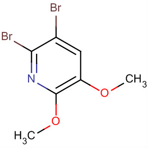 2,3-二溴-5,6-二甲氧基吡啶结构式_106331-71-9结构式