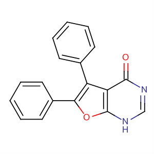 5,6-二苯基-3H-呋喃并[2,3-d]嘧啶-4-酮结构式_106561-29-9结构式