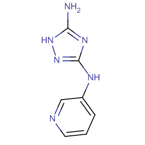 N3-(3-吡啶)-1H-[1,2,4]噻唑-3,5-二胺结构式_106580-75-0结构式