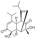 3,10-二羟基-5,11-二薄荷二烯-4,9-二酮结构式_106623-23-8结构式