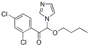 2-丁氧基-1-(2,4-二氯苯基)-2-(1H-咪唑-1-基)-乙酮结构式_106837-08-5结构式