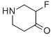 3-氟-4-哌啶酮结构式_1070955-78-0结构式
