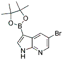 5-溴-3-(4,4,5,5-四甲基-1,3,2-二噁硼烷-2-基)-1H-吡咯并[2,3-b]吡啶结构式_1072152-50-1结构式