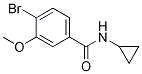 N-环丙基-4-溴-3-甲氧基苯甲酰胺结构式_1072944-35-4结构式