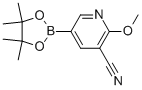 3-Cyano-2-methoxypyridine-5-boronic acid, picol esterStructure,1073354-05-8Structure 3-Cyano-2-methoxypyridine-5-boronic acid, picol ester Structure,1073354-05-8Structure