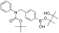 4-(N-boc-苯基氨基甲基)苯硼酸频那醇酯结构式_1073371-71-7结构式