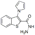 3-(1H-吡咯-1-基)-1-苯并噻吩-2-碳酰肼结构式_107363-01-9结构式