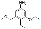 (9ci)-3-乙氧基-4-乙基-5-(甲氧基甲基)-苯胺结构式_107490-08-4结构式
