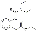 [2-二乙基氨基硫代羧基l)]苯乙酸乙酯结构式_1076198-04-3结构式