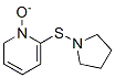 (9ci)-1-[(1-氧化物-2-吡啶)硫代]-吡咯烷结构式_107644-88-2结构式
