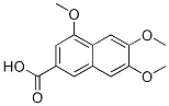 4,6,7-三甲氧基-2-萘羧酸结构式_107777-62-8结构式