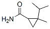 (9ci)-2-甲基-2-(1-甲基乙基)-环丙烷羧酰胺结构式_107872-80-0结构式