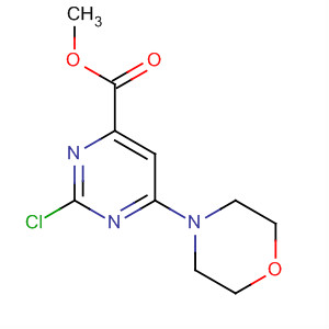 2-氯-6-吗啉-4-基嘧啶-4-羧酸甲酯结构式_107973-01-3结构式