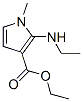 (9ci)-2-(乙基氨基)-1-甲基-1H-吡咯-3-羧酸乙酯结构式_108290-92-2结构式