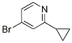 4-溴-2-环丙基-吡啶结构式_1086381-28-3结构式
