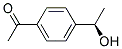 (9ci)-1-[4-[(1r)-1-羟基乙基]苯基]-乙酮结构式_108673-17-2结构式