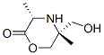 反式-(9ci)-5-(羟基甲基)-3,5-二甲基-2-吗啉结构式_108713-80-0结构式